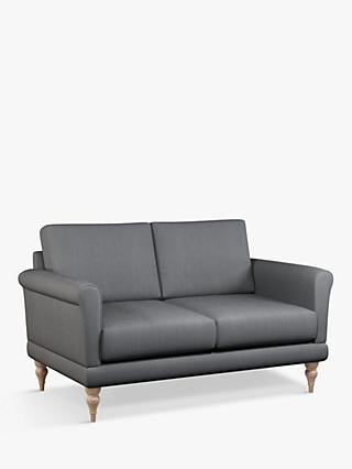 Scroll Range, ANYDAY John Lewis & Partners Scroll Small 2 Seater Sofa, Light Leg, Topaz Grey
