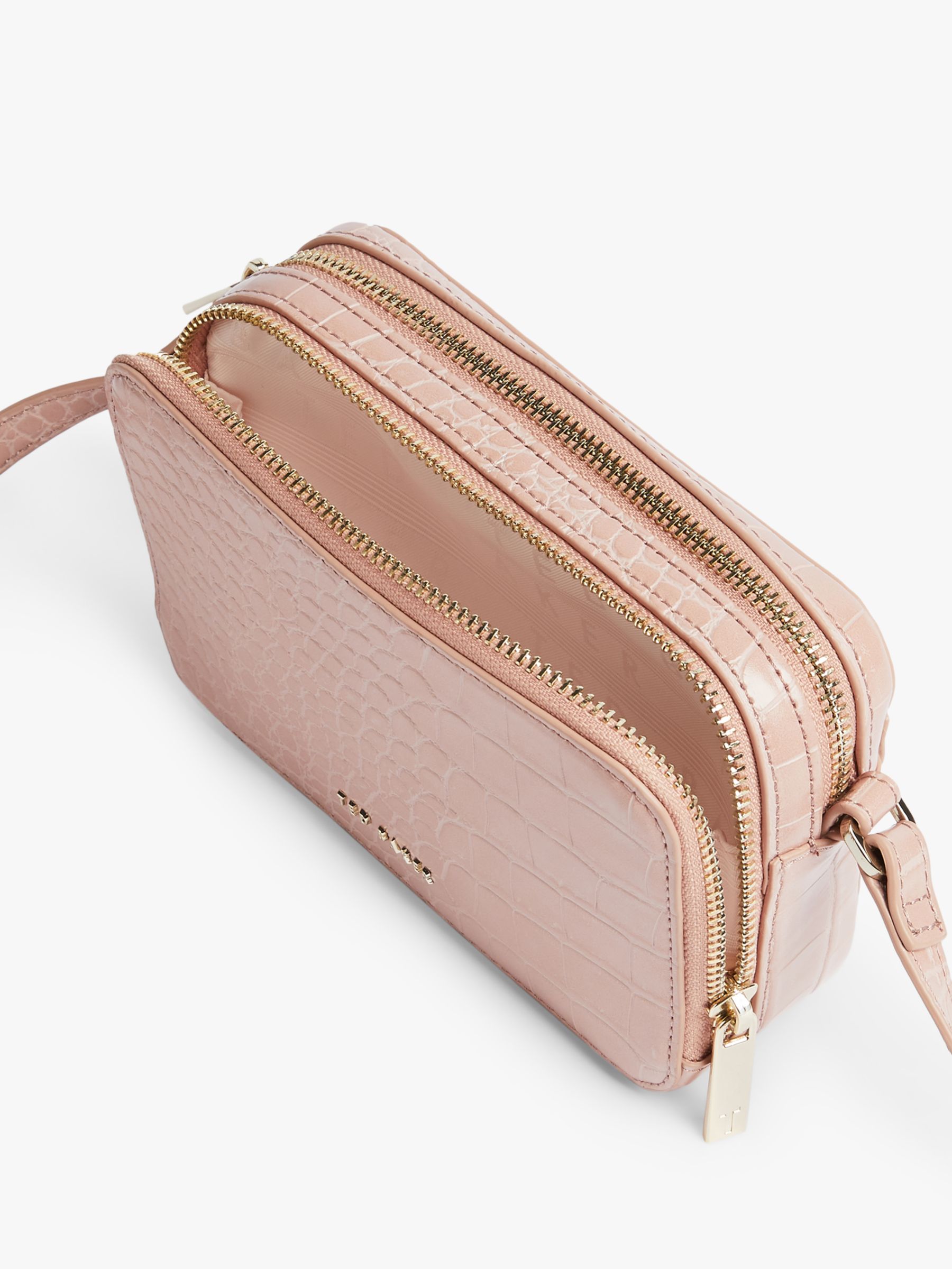 Ted Baker, Bags, Ted Baker Light Pink Rose Gold Handbag Bag Purse