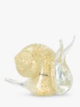 Svaja Sidney Snail Ornament, Luxe Gold