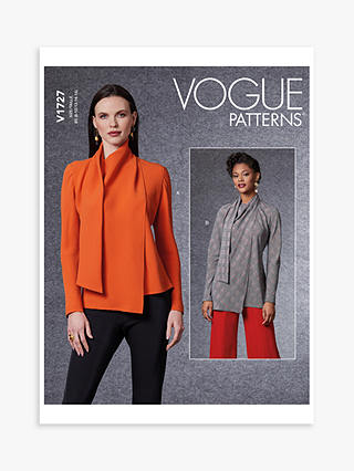 Vogue Misses Women's Top Sewing Pattern, F5