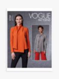 Vogue Misses Women's Top Sewing Pattern