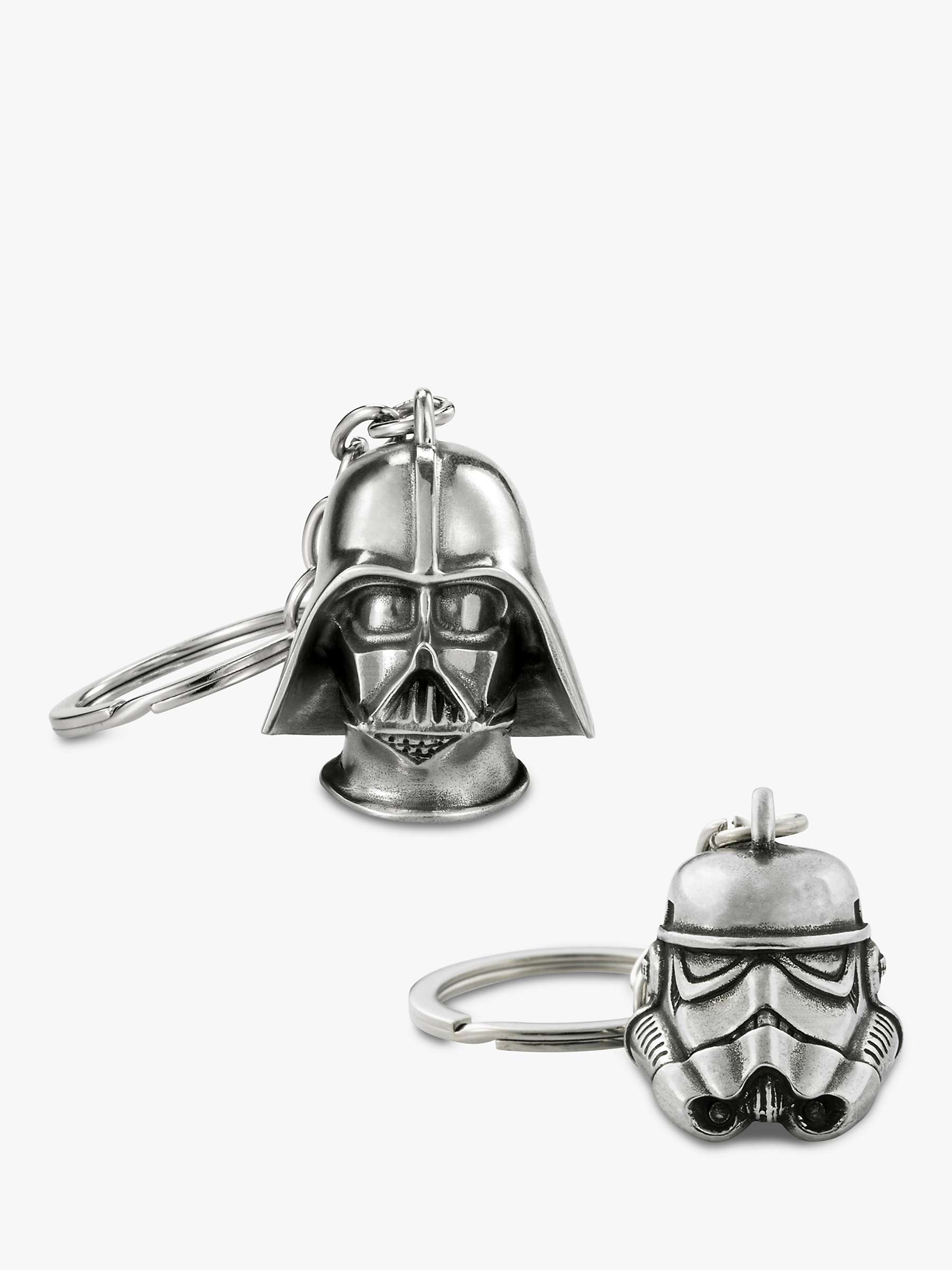 Buy Royal Selangor Darth Vader and Stormtrooper Keyrings, Set of 2 Online at johnlewis.com