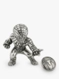 Royal Selangor Mini Spider-Man Figurine and Lapel Pin Set