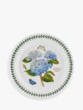 Portmeirion Botanic Garden Hydrangea Flower Dinner Plate, 27cm, Seconds