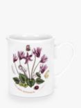 Portmeirion Botanic Garden Cyclamen Flower Mug, 280ml, Seconds