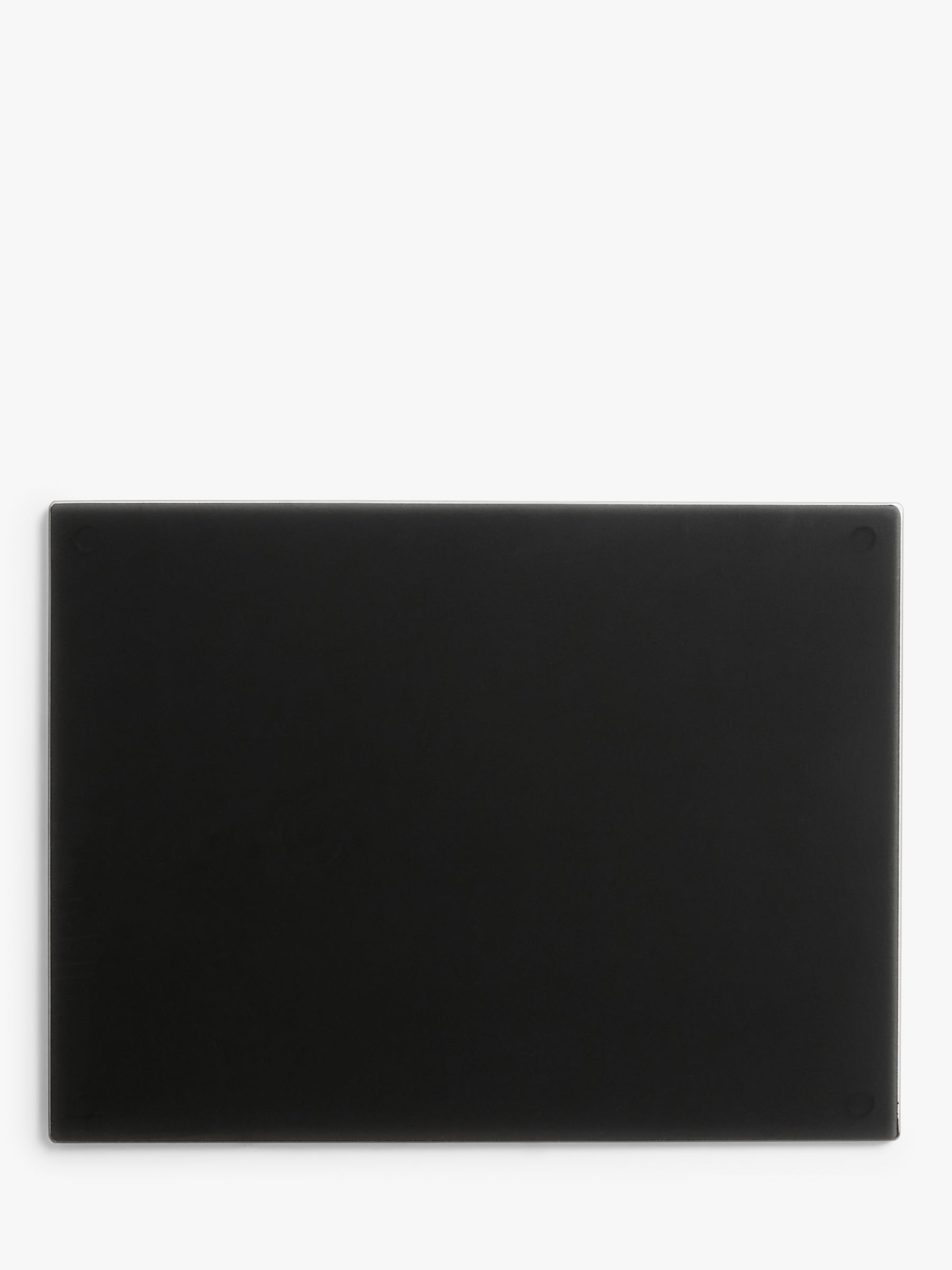 John Lewis Glass Worktop Surface, Black