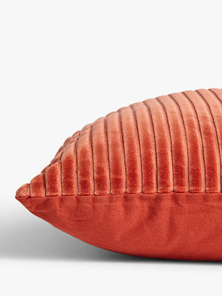 ANYDAY John Lewis & Partners Jumbo Cord Cushion, Paprika