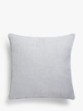 John Lewis ANYDAY Textured Weave Cushion, Pale Grey