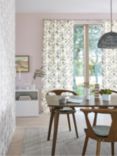 Scion Crassula Furnishing Fabric, Blush/Brick/Mist