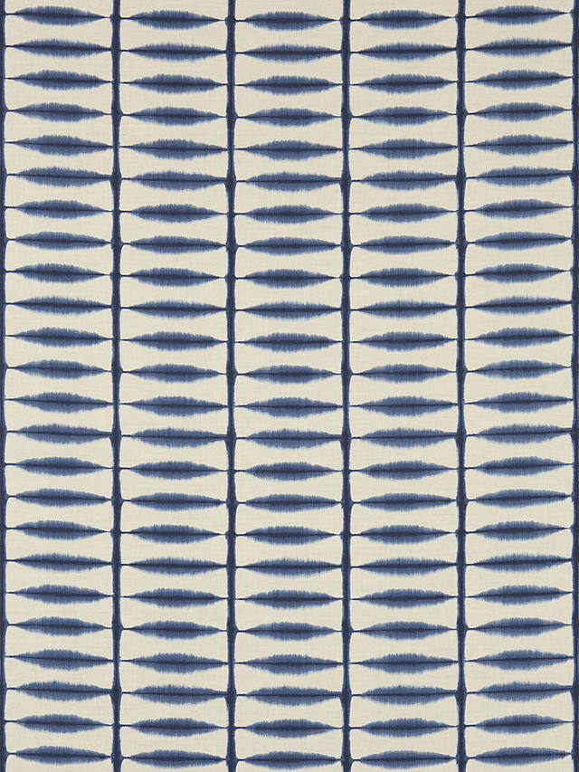 Scion Shibori Furnishing Fabric, Indigo/Linen