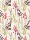 Scion Athyrium Furnishing Fabric, Plum/Fuchsia