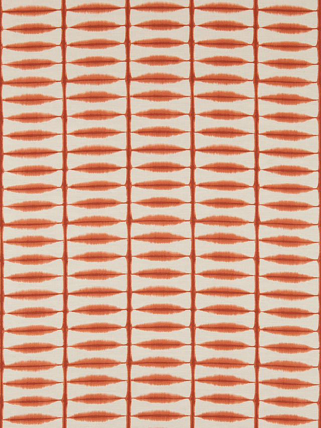 Scion Shibori Furnishing Fabric, Chilli/Linen