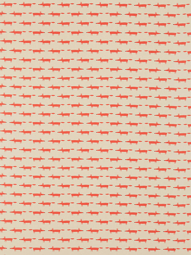 Scion Little Fox Furnishing Fabric, Ginger