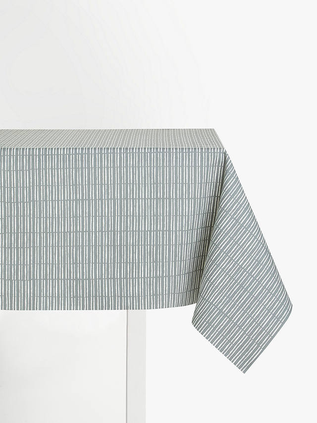John Lewis & Partners Bamboo PVC Tablecloth Fabric, Storm