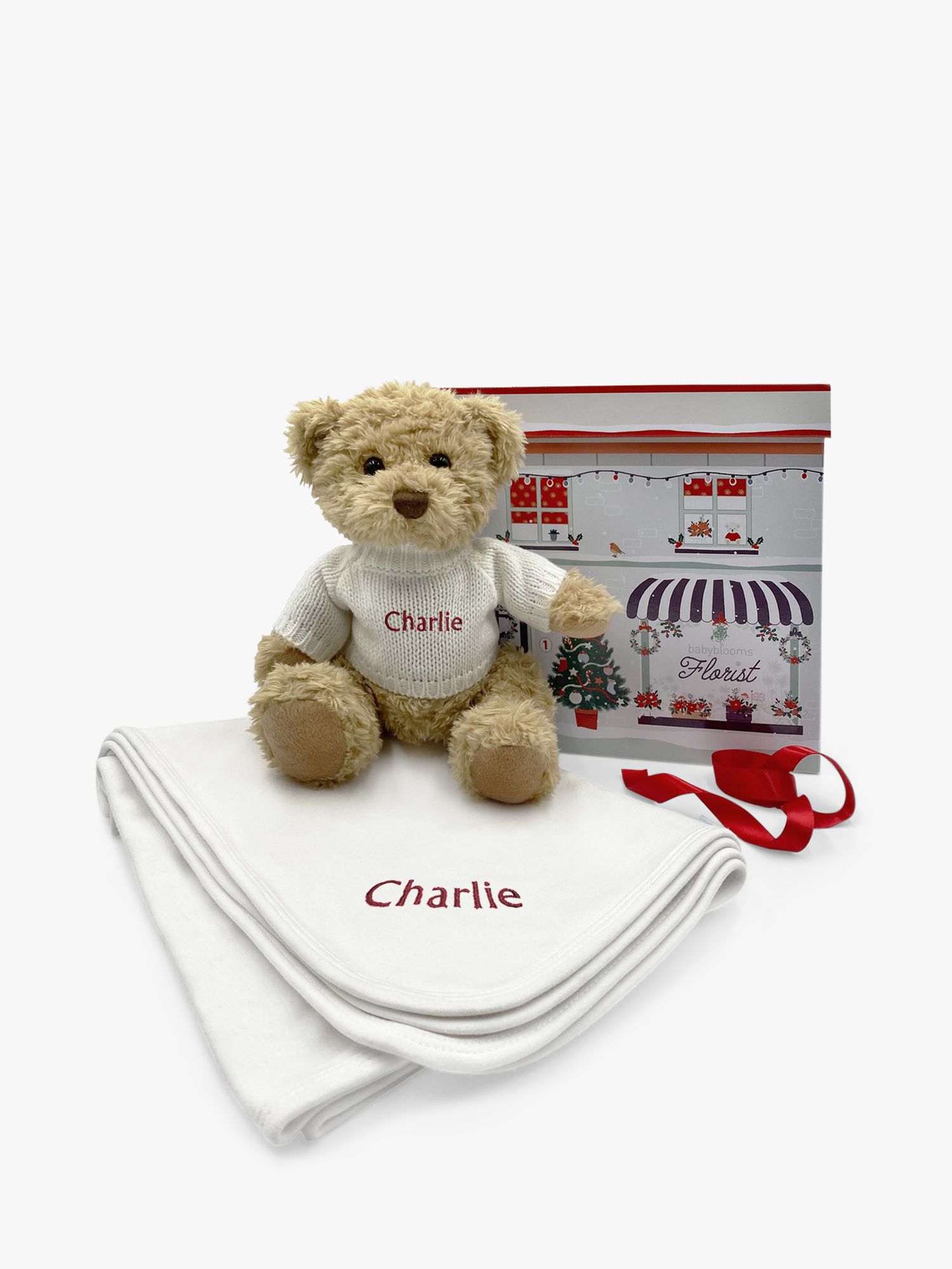 personalised snuggle teddy