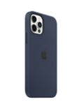 Apple Silicone Case with MagSafe for iPhone 12 / 12 Pro (2020), Deep Navy