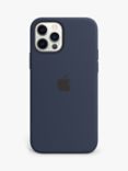 Apple Silicone Case with MagSafe for iPhone 12 / 12 Pro (2020), Deep Navy