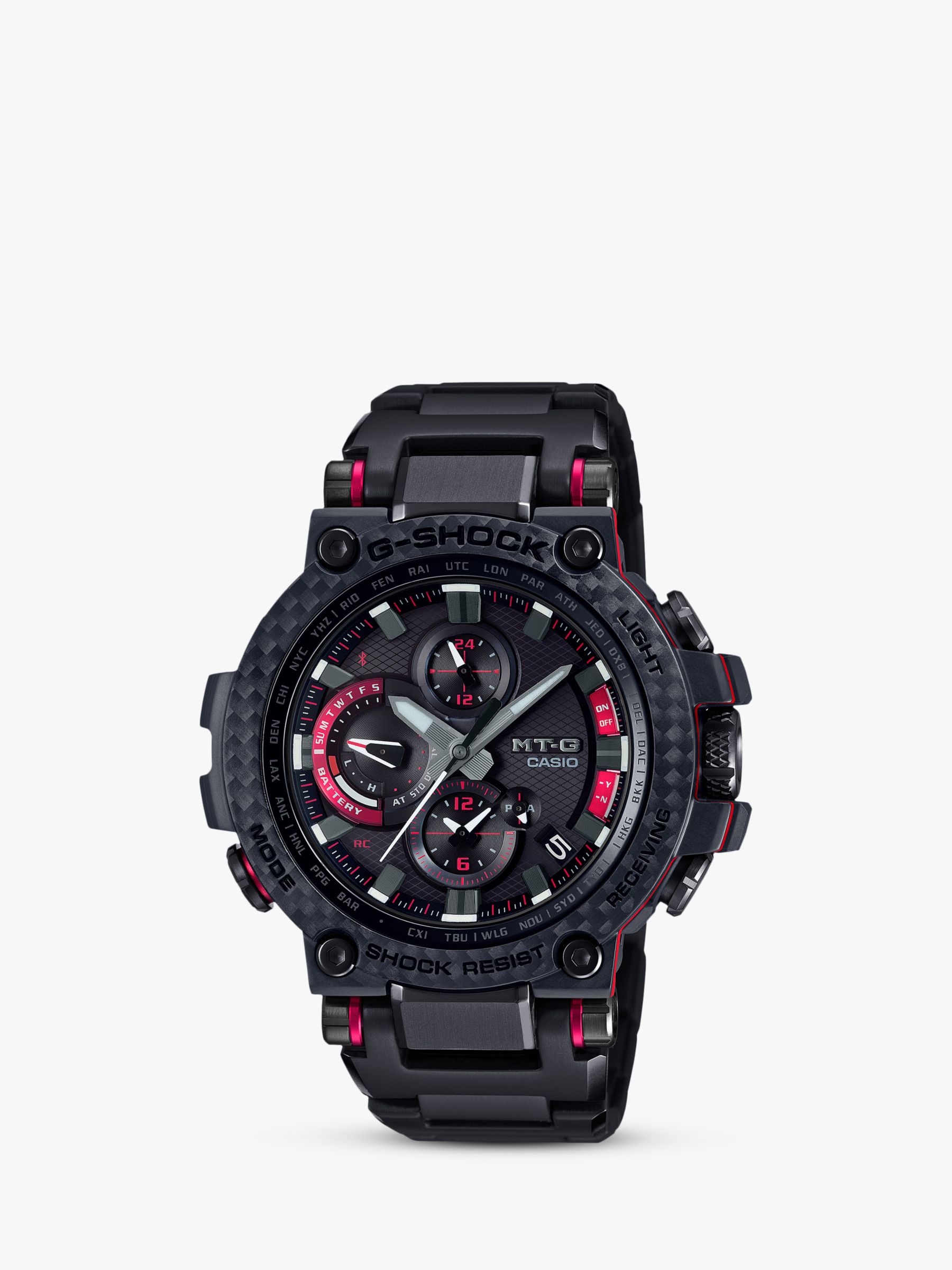 Casio MTG-B1000XBD-1AER Men's G-Shock Chronograph Resin Strap Watch