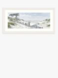 John Lewis Richard Macneil Pathway To The Beach Framed Print & Mount, 52 x 107cm, White/Multi