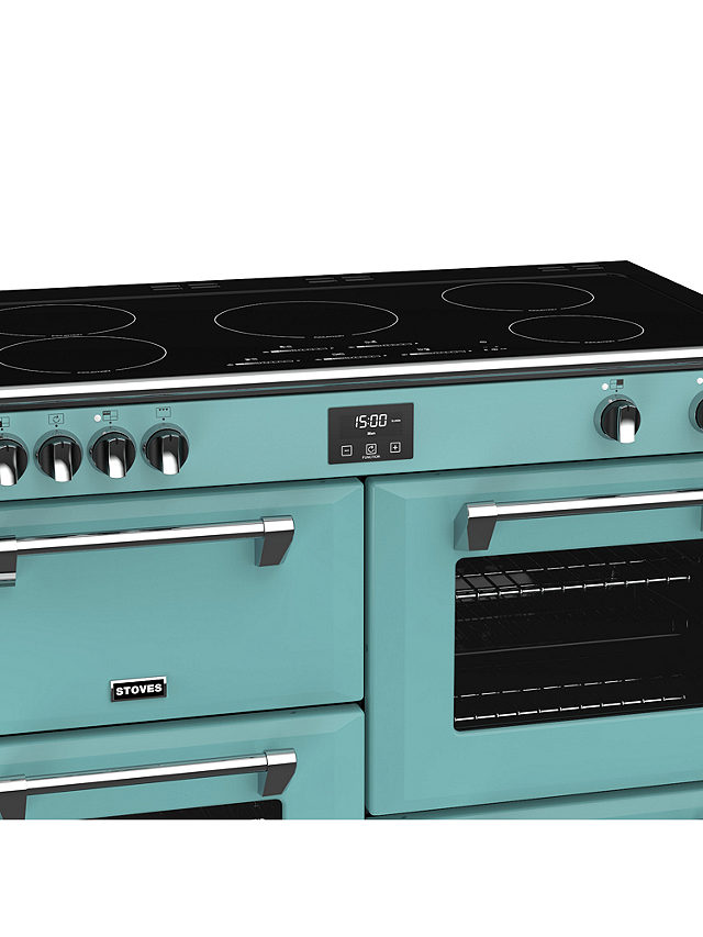 Stoves Richmond Deluxe S1100Ei 110cm Induction Electric Range Cooker, Country Blue
