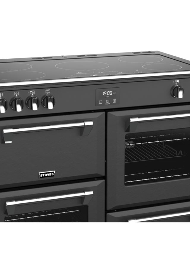 Stoves Richmond Deluxe S1000Ei 100cm Induction Electric Range Cooker, Anthracite Grey