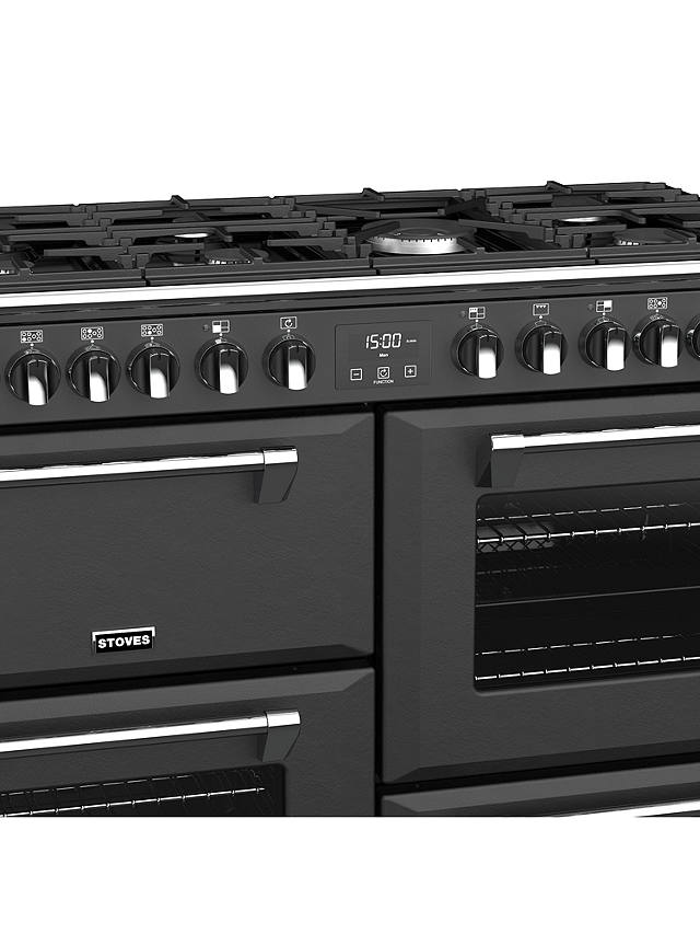 Buy Stoves Richmond Deluxe S1100DF 110cm Dual Fuel Range Cooker Online at johnlewis.com