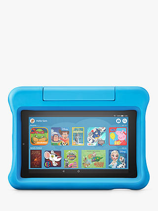 Amazon Fire 7 Kids Edition Tablet with Kid-Proof Case, Quad-core, Fire OS, Wi-Fi, 16GB, 7"