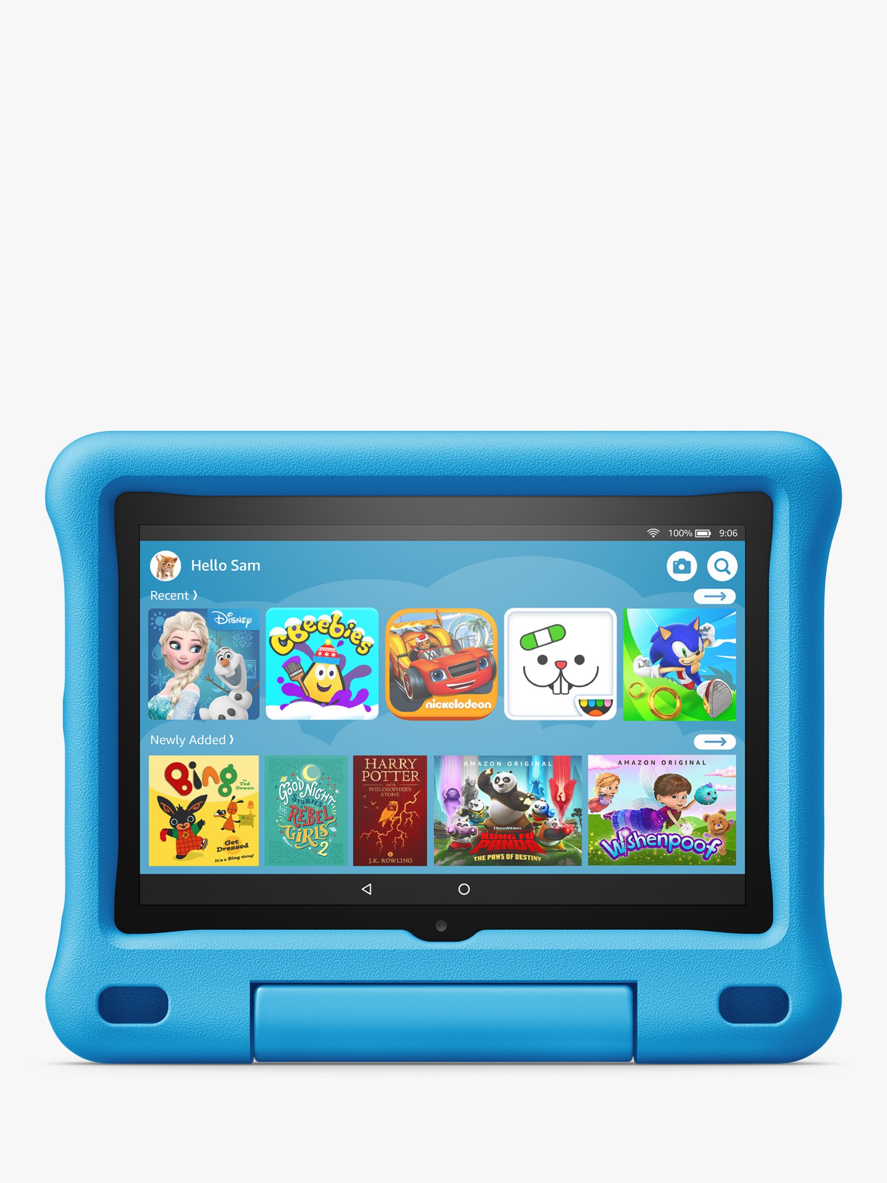 Amazon Fire 8 Kids Tablet with Kid-Proof Case, Quad-core, Fire OS, Wi-Fi, 32GB, 8"
