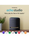 Amazon Echo Studio Smart Speaker with Dolby Atmos & Alexa Voice Recognition & Control