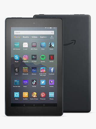 Amazon Fire 7 Tablet (9th Generation) with Alexa Hands-Free, Quad-core, Fire OS, Wi-Fi, 32GB, 7", with Special Offers