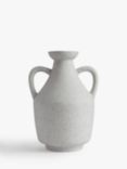John Lewis ANYDAY Portobello Vase with Handles, H23cm, Natural