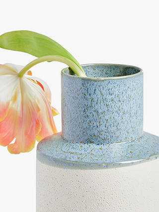 John Lewis ANYDAY Honey Vase, H22cm, Blue
