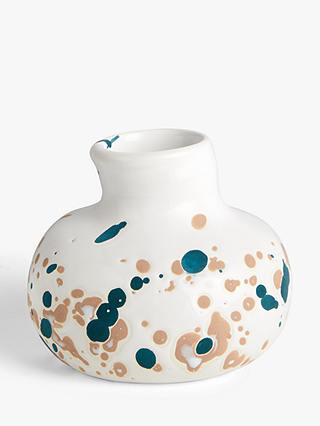 John Lewis Splash Picolina Vase, H8cm, Multi