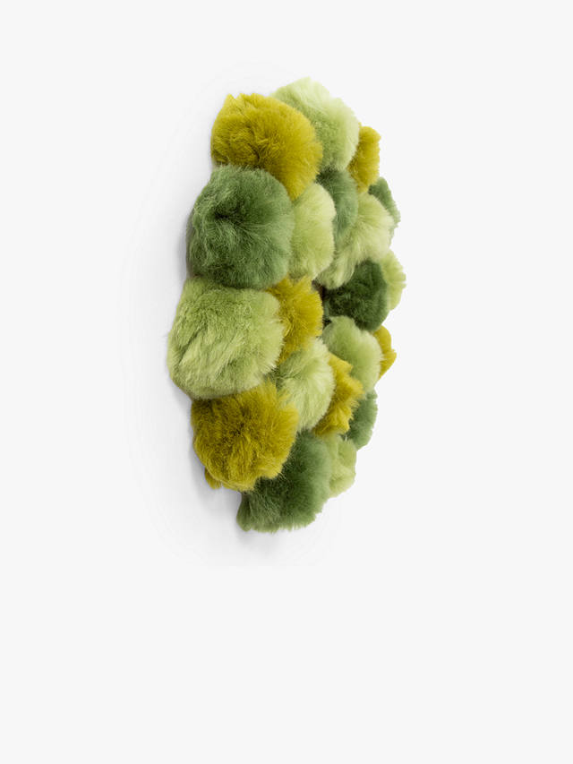 Wool Couture Pom Pom Wreath Craft Kit, Green