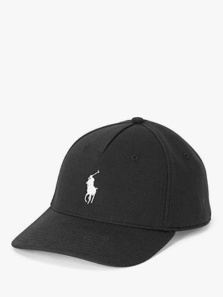 Polo Ralph Lauren Double Knit Jacquard Baseball Cap, One Size, Black
