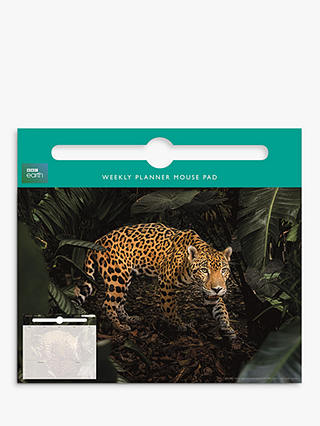 BBC Jaguar Weekly Planner Mouse Pad