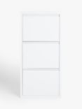 John Lewis ANYDAY Fold Out 3 Tier Shoe Rack