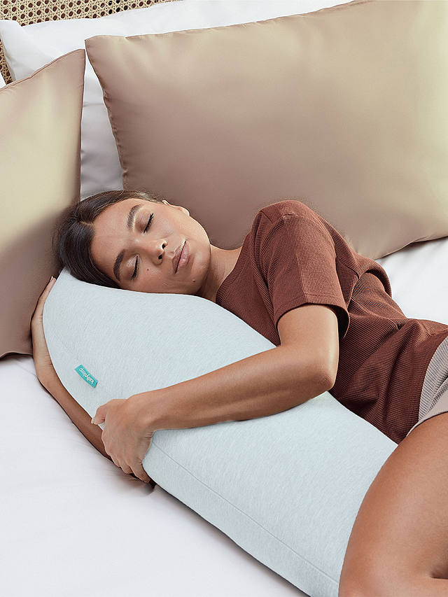 Kally Sleep Full Length Body Support Pillow, Stone Blue
