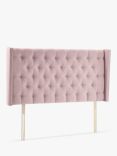 John Lewis Harlow Strutted Upholstered Headboard, Super King Size