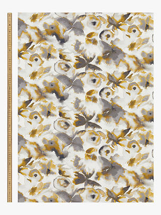 Harlequin Flores Print Fabric, Ochre/Neutral