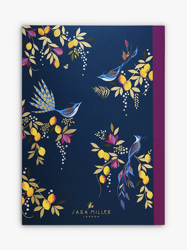 Sara Miller A5 Flower & Lemon Notebook Set
