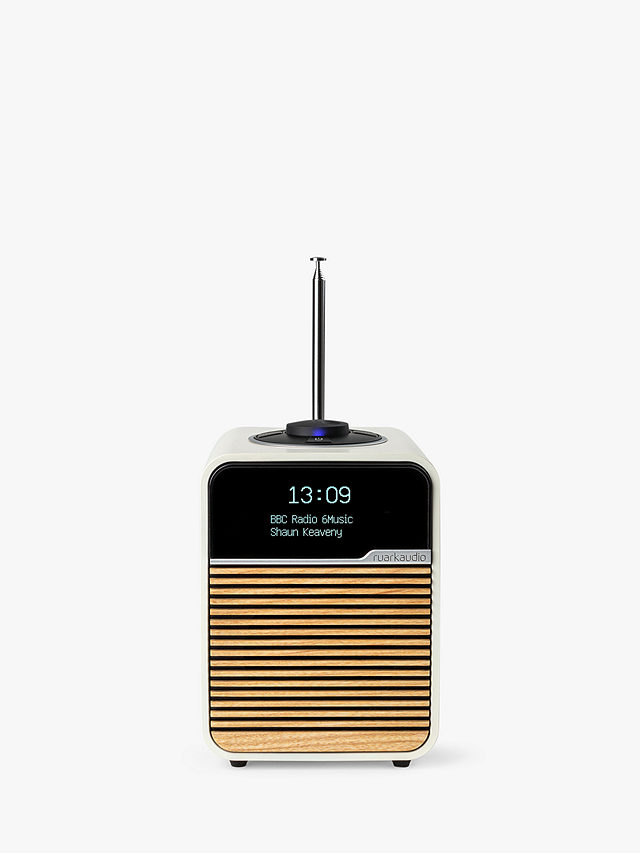 Ruark R1 Mk4 DAB/DAB+/FM Bluetooth Radio, Light Cream