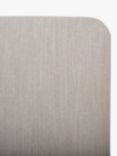 John Lewis Sonning Upholstered Headboard, Single, Cotton Effect Beige
