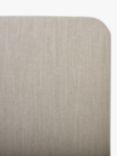 John Lewis Sonning Upholstered Headboard, Double, Cotton Effect Beige