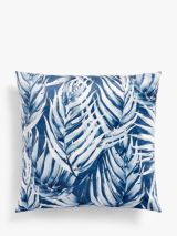John Lewis ANYDAY Velvet Palm Cushion
