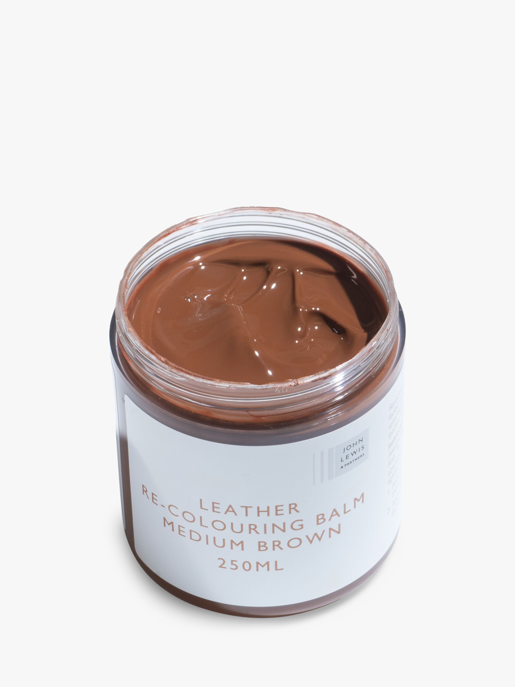 Leather recolouring balm  Revives the colour of leather