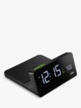 Braun BC21 Digital Alarm Clock & Wireless Phone Charging Pad