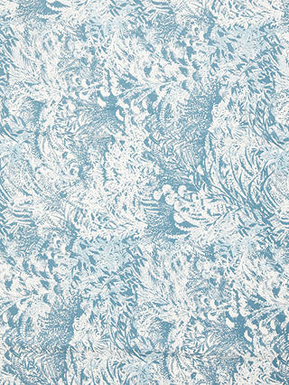 John Lewis Sketchy Meadow Print Fabric, Blue