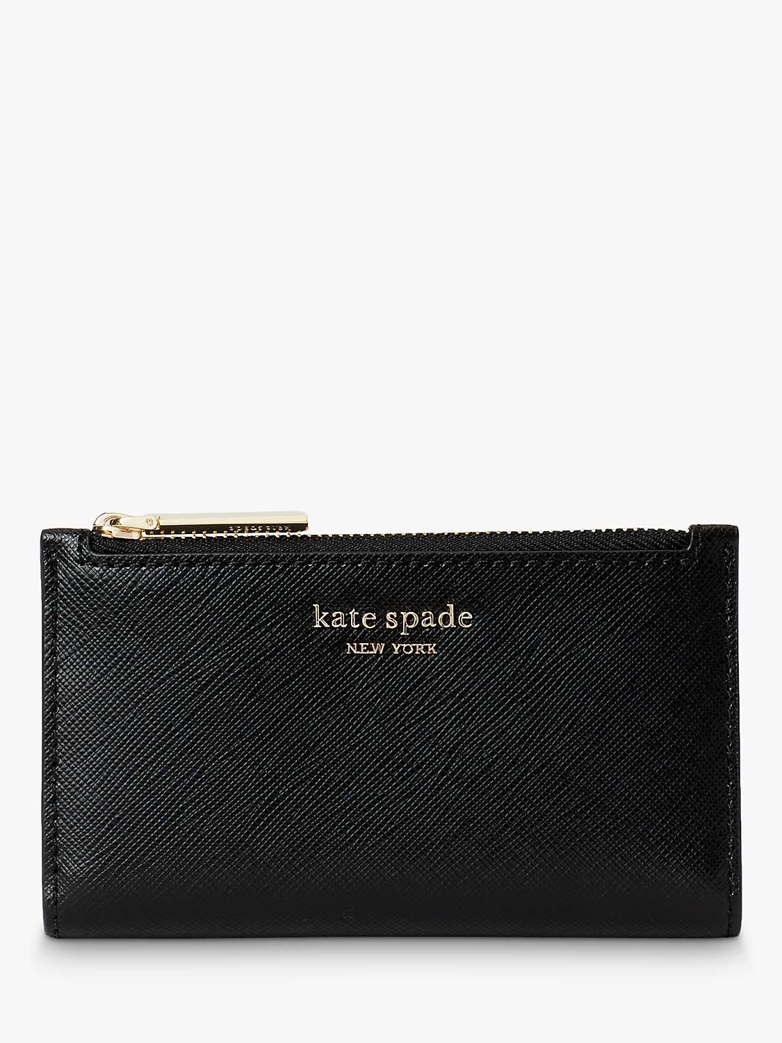 Buy kate spade new york Spencer Small Slim Leather Bi-Fold Purse Online at johnlewis.com