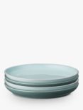 Denby Quartz Jade Medium Plates, Set of 4, 21cm, Green